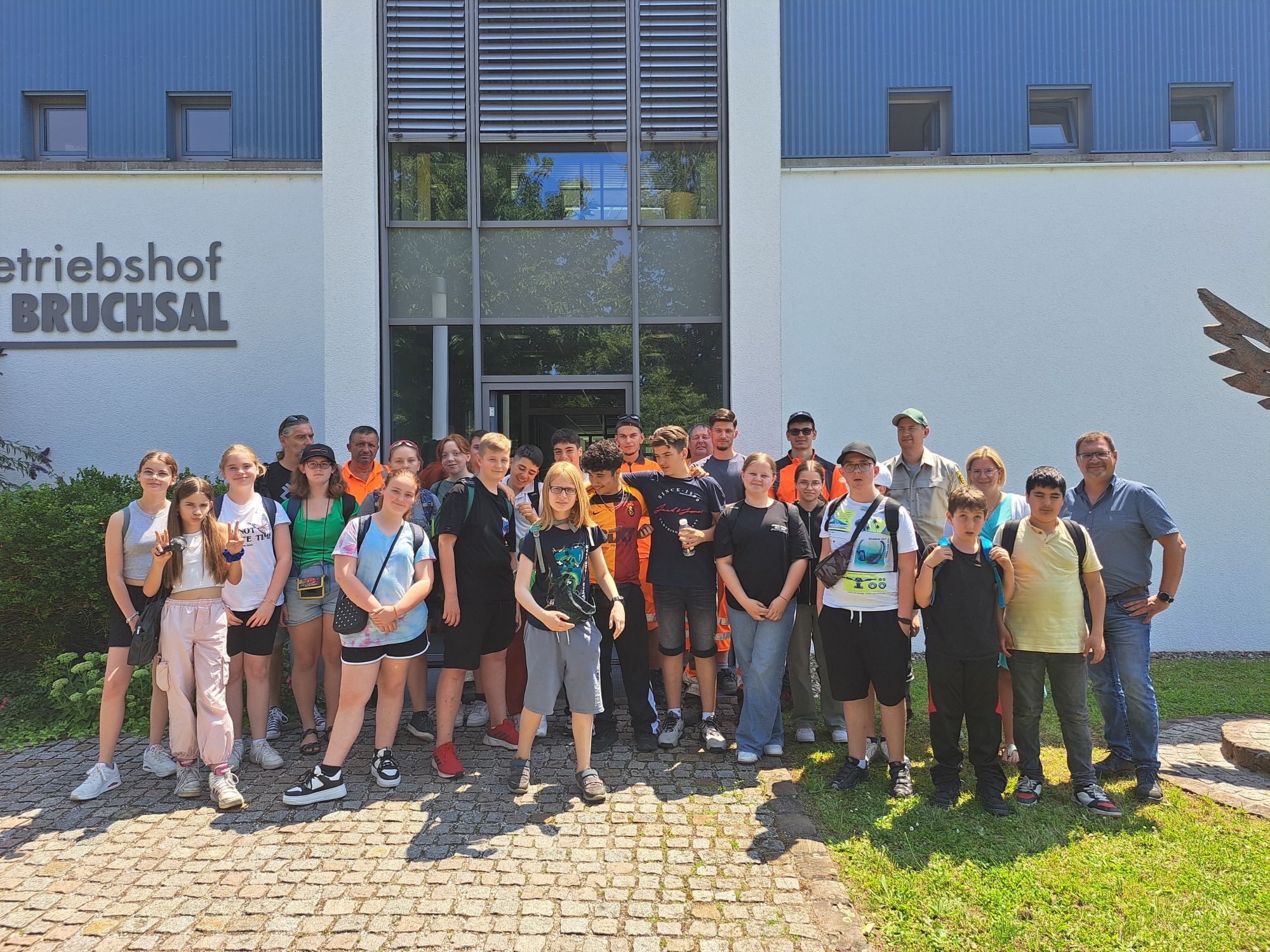Ausbildungstag beim Baubetriebshof in Bruchsal – Bild zum Artikel