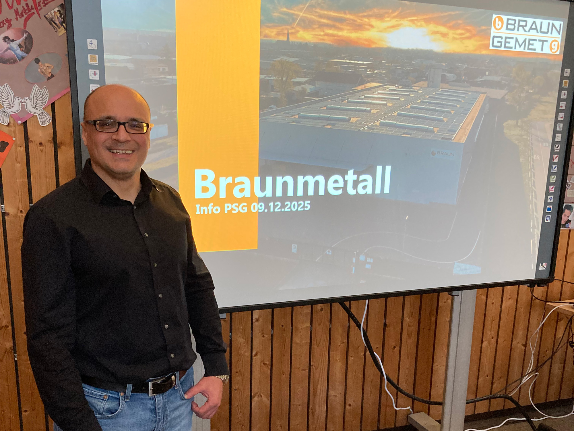 Besuch der Firma Braun Metall – Vorschau der Nachricht